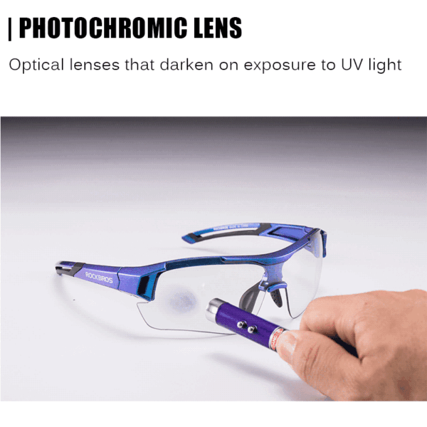 BS Photochromic Cycling Sunglasses
