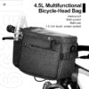 Large Capacity Handlebar Bag