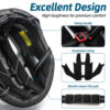 Congo Bike Helmet with Taillight