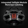 Sentinel Bike Helmet with Rear Light