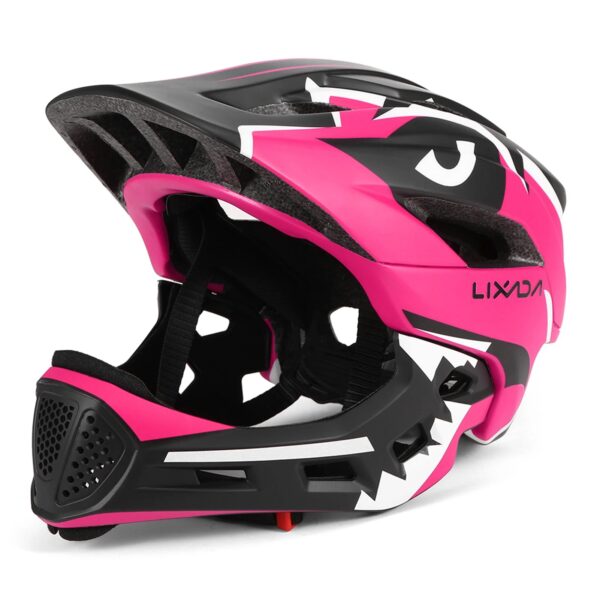 Kids Detachable Full Face Bike Helmet