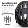 Sentinel Bike Helmet with Rear Light