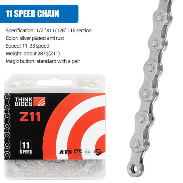 Full Electroplated Bike Chain