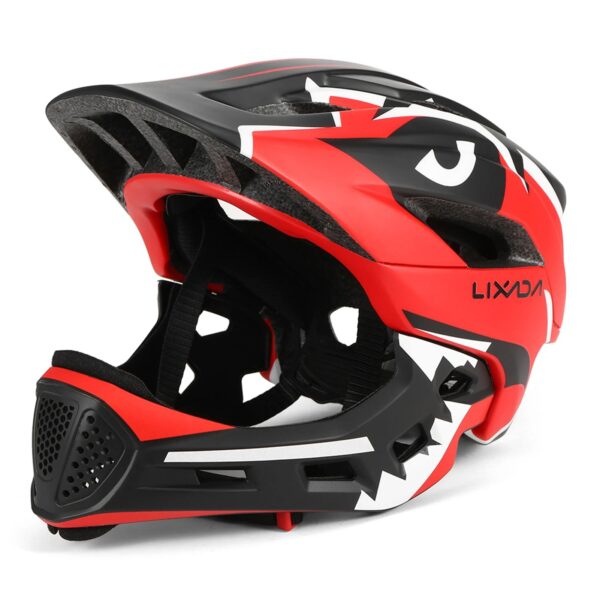 Kids Detachable Full Face Bike Helmet