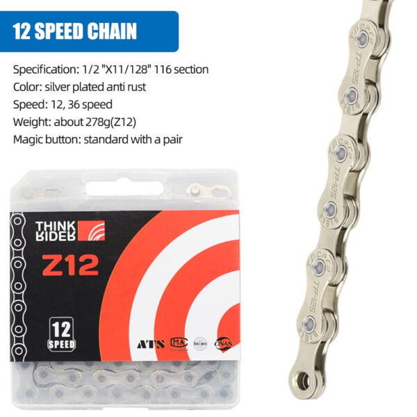 Full Electroplated Bike Chain