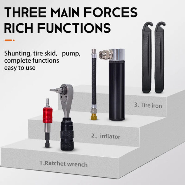 Portable Multifunction Bike Toolkit