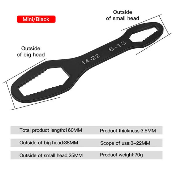 Universal Double-Head Torx Wrench