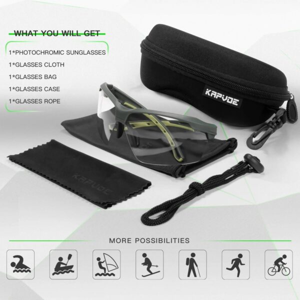 Equinox Photochromic Sunglasses