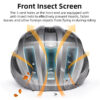 Sentinel Bike Helmet with Rear Light