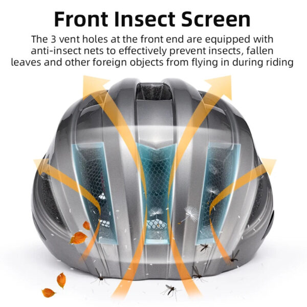 Sentinel Bike Helmet with Rear Light
