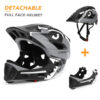 Kids Detachable Full Face Bike Helmet