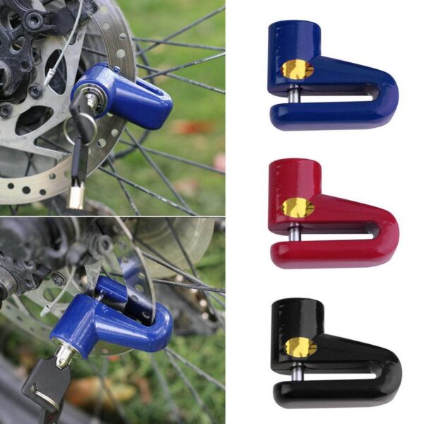 Bicycle Motorcycle Disc Brake Rotor Lock