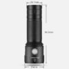 USB Rechargeable Bike Light & Flashlight