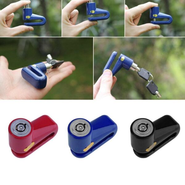 Bicycle Motorcycle Disc Brake Rotor Lock