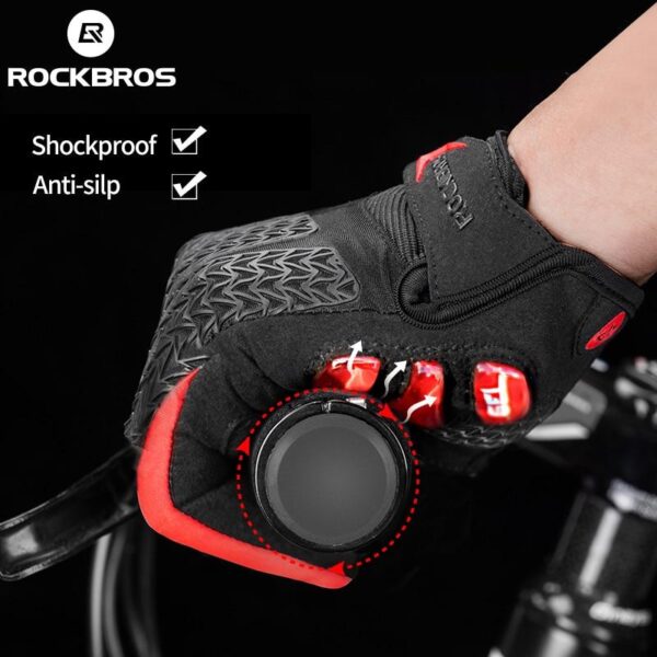 ROCKBROS Gel Liquid Silicone Cycling Gloves