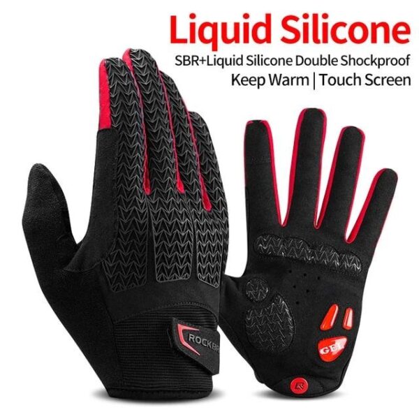ROCKBROS Gel Liquid Silicone Cycling Gloves