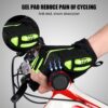 WEST BIKING Gel Padded Non-slip Cycling Gloves