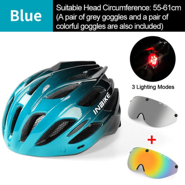 INBIKE Light Bicycle Helmet with Taillight