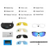 INBIKE Polarized Cycling Glasses with 5 Lenses