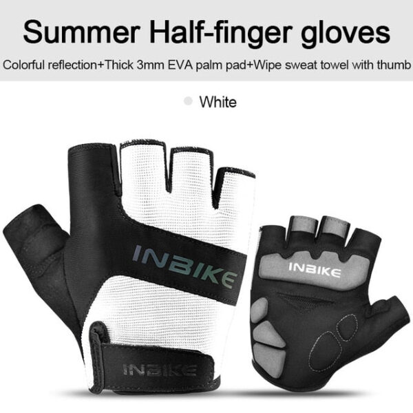 INBIKE Reflective Half Finger Cycling Gloves