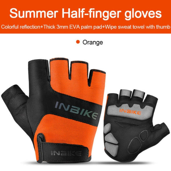 INBIKE Reflective Half Finger Cycling Gloves
