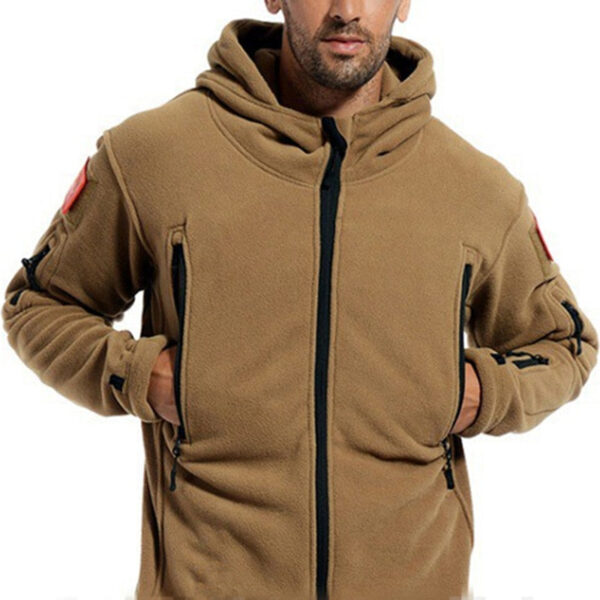 Military Winter Thermal Fleece Tactical Jacket