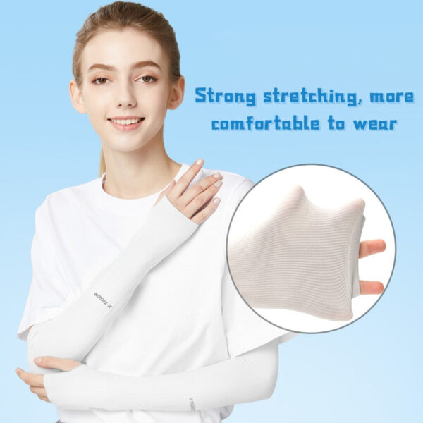UV Sun Protection Ice Fabric Arm Sleeves