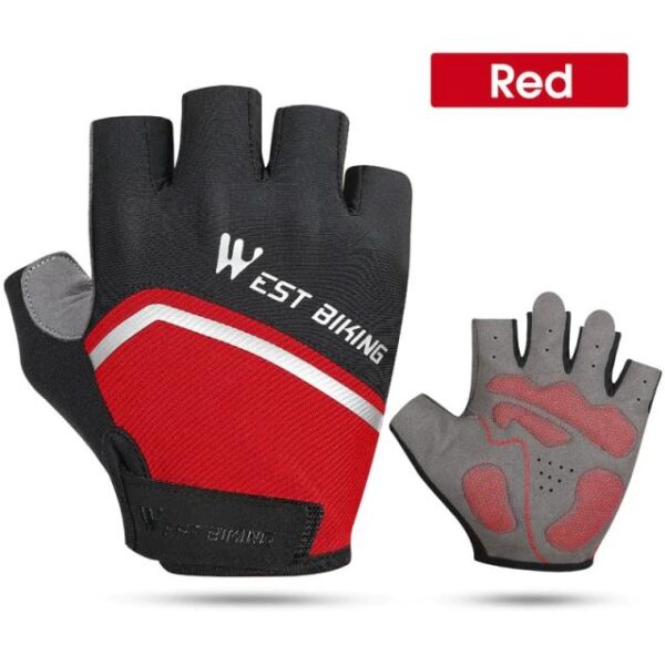 WB Half Finger Shockproof Cycling Gloves