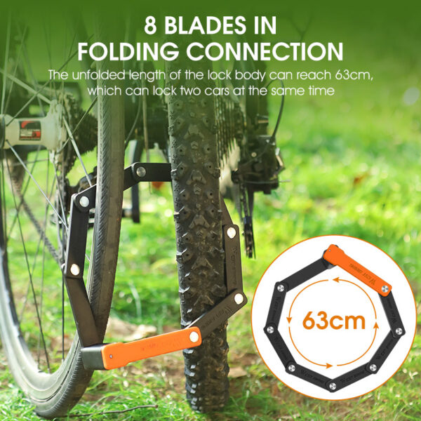 Mini Portable Bicycle Folding Lock