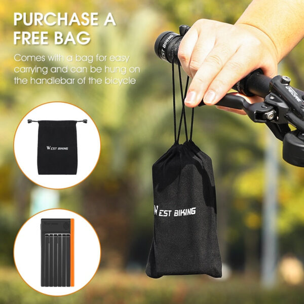 Mini Portable Bicycle Folding Lock