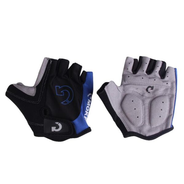 MOKE Gel Pad Half Finger Cycling Gloves