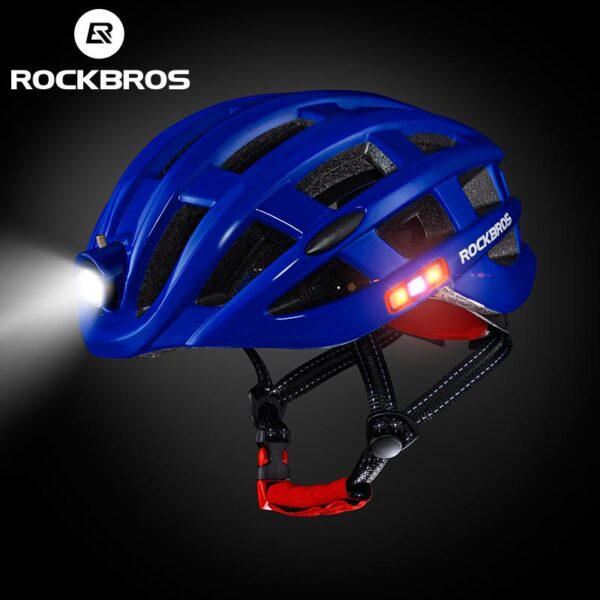 ROCKBROS Intergrally-molded MTB Light Safe Cycling Helmet