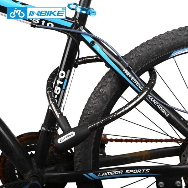 INBIKE 0.85m Flexible Solid Bicycle Cable Lock