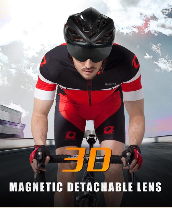 INBIKE Mountain Road Bike Cycling Safe Helmet with Magnetic Goggles
