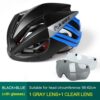 INBIKE Mountain Road Bike Cycling Safe Helmet with Magnetic Goggles