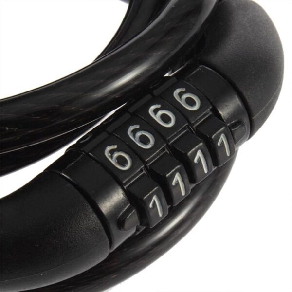 WEST BIKING Coded Bicycle Cable Lock