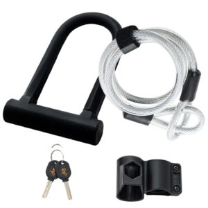 WEST BIKING Safe Anti-Theft Bicycle U-Lock