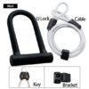 WEST BIKING Safe Anti-Theft Bicycle U-Lock