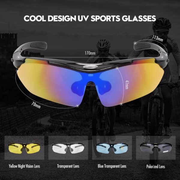 Copozz Polarized Cycling Glasses