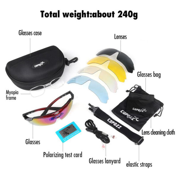 Copozz Polarized Cycling Glasses
