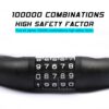 WEST BIKING Digital Bike Chain Lock