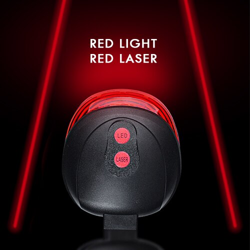 Safety Warning Night Bicycle Rear Light