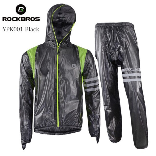 ROCKBROS Waterproof Cycling Raincoat Suit